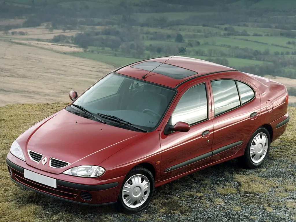 Renault Megane (LA) 1 поколение, рестайлинг, седан (03.1999 - 09.2003)